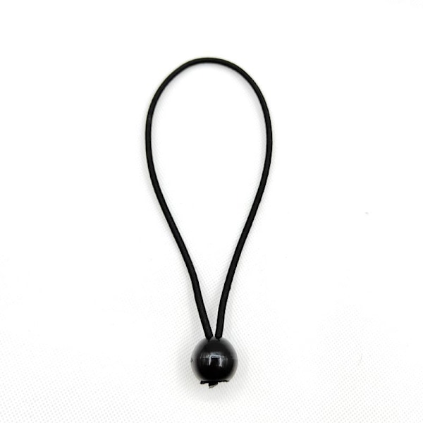 35 st svarta bungee-snören (10 cm) elastiska rep för presenning, hållbara bärbara krokar bungee-snören för banderoll, presenningar, paviljonger, tält, idealiska för cam
