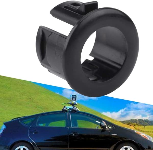 Parkeringsensorbeslag, ABS Plastik Parkeringsensor Beslag Holder til 89348-33010, Sort