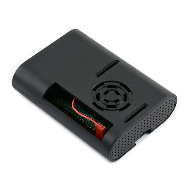 Raspberry Pi 4-etui, Raspberry Pi-etui med køleventilator, Raspberr