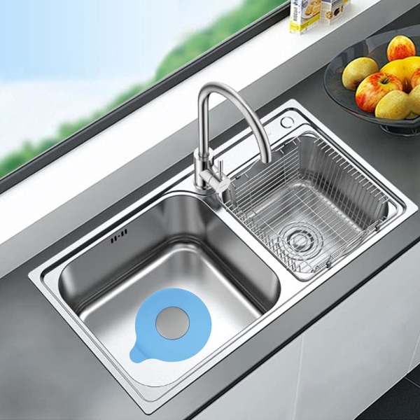 Bade- og håndvaskprop Silikonekar - Kummesæt Gummi Vandstop