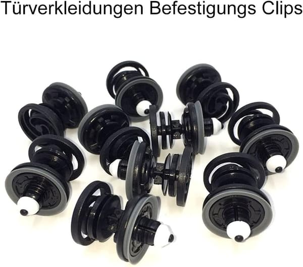 20 stk. Bilklips, Fastgørelsesklips, Dørpanelholderklips til VW Passat Golf GTI Polo