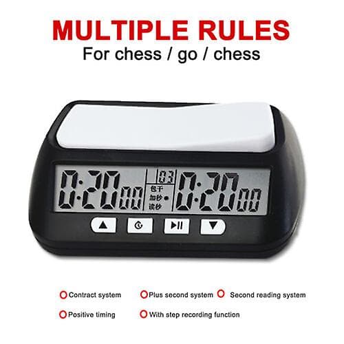 Konkurrence Brætspil Tæller Op Ned Alarm Timer I-go Digital Spo