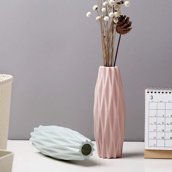 Blomster vaser, rosa, moderne for hjem, stue, midtpunkter og