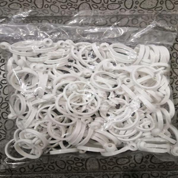 Bulk Hardware BH00874 Napsautettavat suihkuverhon renkaat