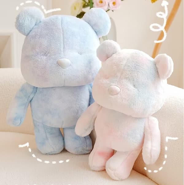 Regnbue Plys Bamse, 35cm