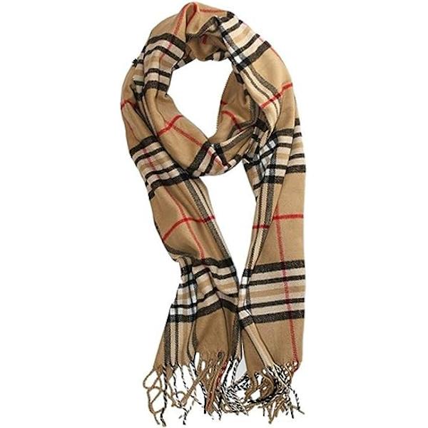 Super Soft Classic Cashmere Feel Winter Scarf Camel