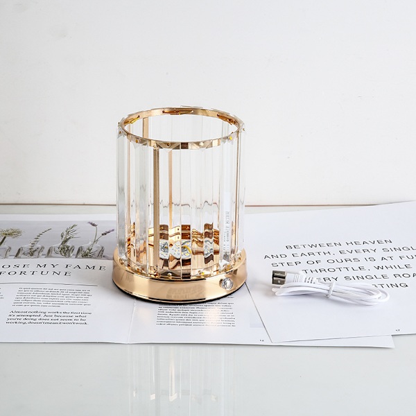 Romantisk nattbordslampe LED nattlysbelysning for stue