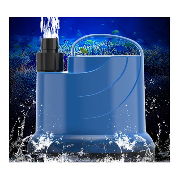 Mini nedsänkbar vattenpump 3500L/H 80W 230V 3,3m leveranshöjd
