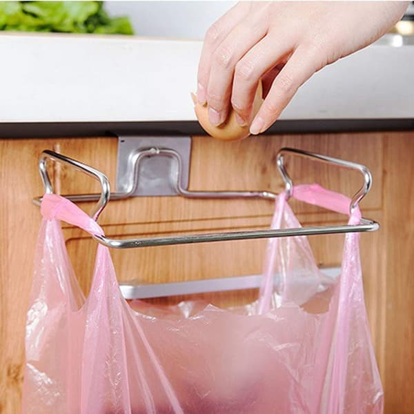 Rostfria soppåsar för köksskåpsdörr handduk förvaringsställ hängande hållare