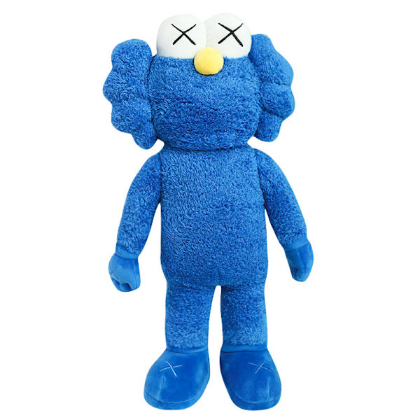 Sininen söpö Kawed Sesame Street -nukke, hahmon pehmolelu, pehmolelu