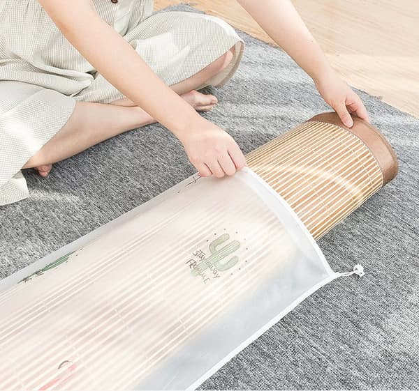 Explore Yogamåtte Opbevaringspose med Åndbart Vindue og Stor Lomme til Op til 59 Tommer