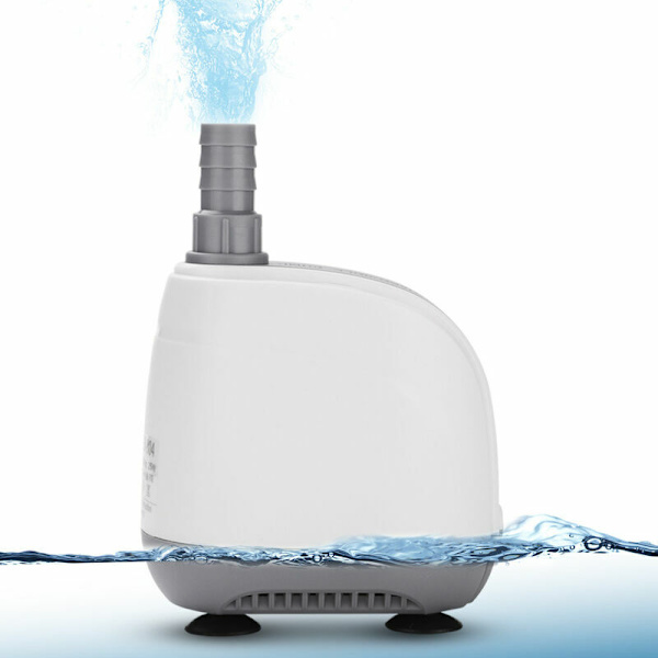 Nedsänkbar Livewell-pump Botten Sug Aquarium Pump Silent Wat