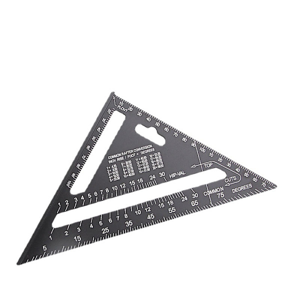Protractor Triangle Aluminium Square Triangle Wooden Triangle Metr