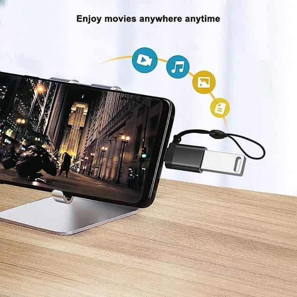 Usb C til Usb 3.0 Adapter (2-pak), Usb-c til Usb-a Hun Otg Adapter Usb T