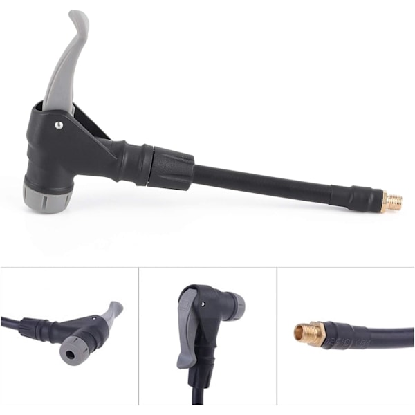 1PCS täyttöletkun sovitin, 2-in-1 rengastäyttöletkun sovitin, pneumaattinen