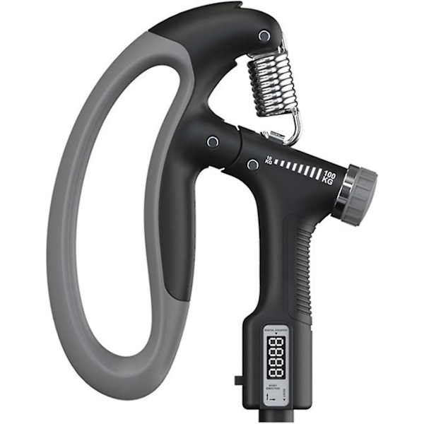 Grip Stronger 10-100kg Grip Strengthener Trainer - Justerbar handgreppsstärkare med rostfritt