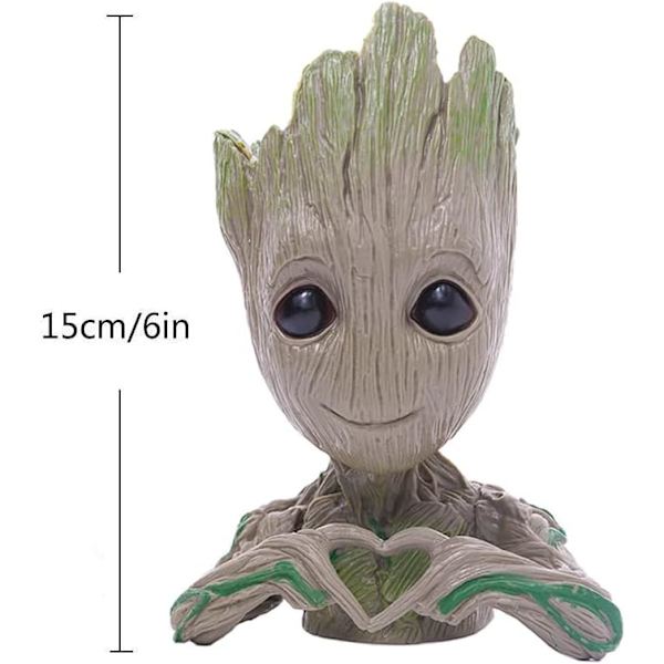 Groot Treeman -ruukku, söpö ruukku, kynäteline,