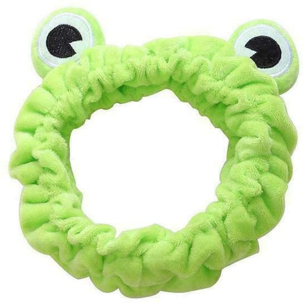 Nytt Lovely Pannband, Frog Hair Band Head Wrap Little Green Frog Ha