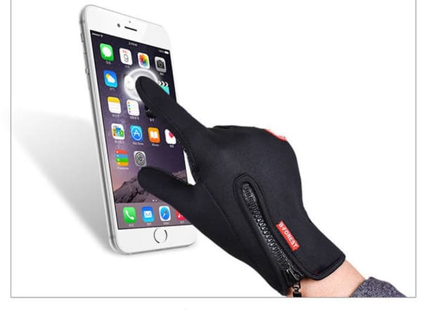 Touchhandskar, Svart - MLBlack L 23CM