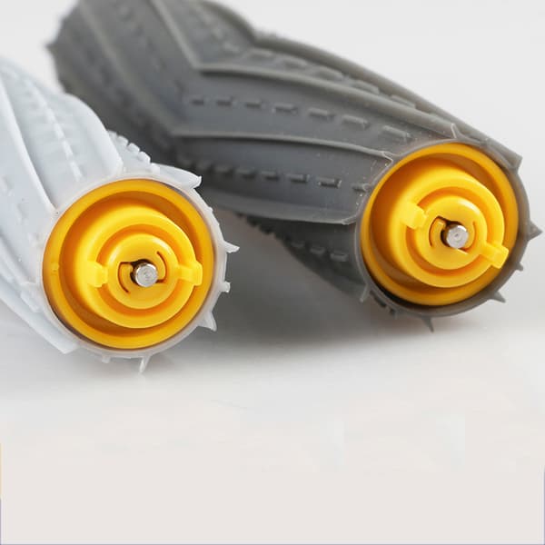 2-pakke flokefrie ruskekstraktorruller for Irobot Roomba