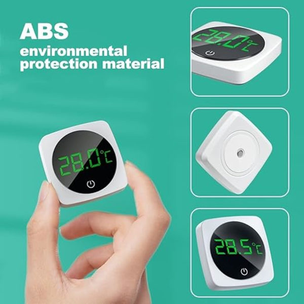 Akvarie Termometrar, Mini Digital LCD Termoindikator, Trådlös Tempera