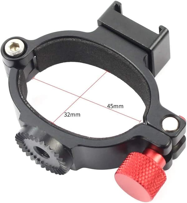 1 st 1/4 \"gängad förlängningsmonteringsring blixtskoadapter kompatibel med