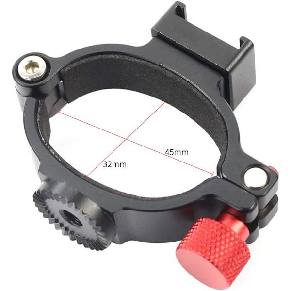1 stk 1/4 \"gjengforlengelsesmontering ring blitsskoadapter kompatibel med