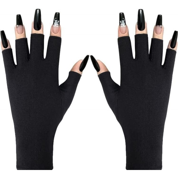 Gel Manikyr Handskar Anti UV Handskar för Gel Nail Light Lamp Tork