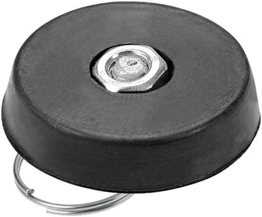 37mm rustfrit stålvaskprop med ring til badekar køkken badeværelse 3