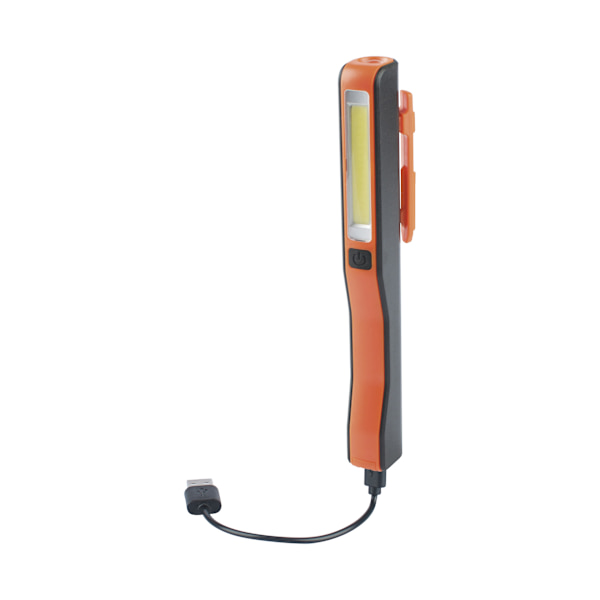 Taskulamppu, USB-ladattava COB LED -taskulamppu, pidike