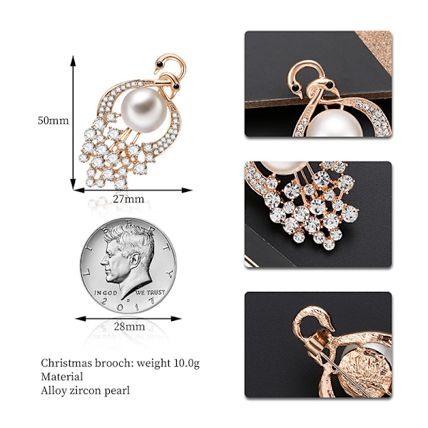 Ny dammode brosch present mode smycken vild stil brosch