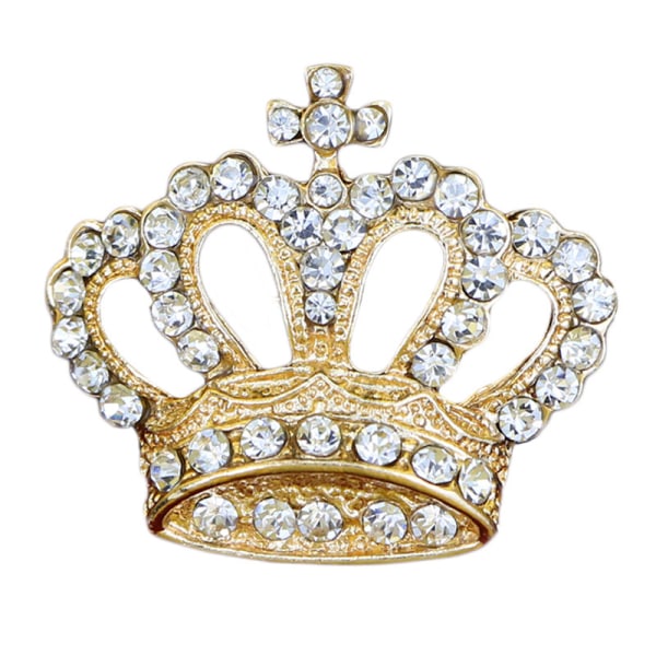 Crystal Princess Queen's Crown brosje for damer og jenter passer til bryllup