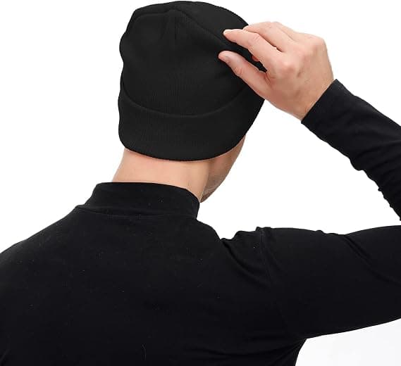 Beanie Hat til Mænd Kvinder Beanies Strikket Blød Sød Beanie Hatte