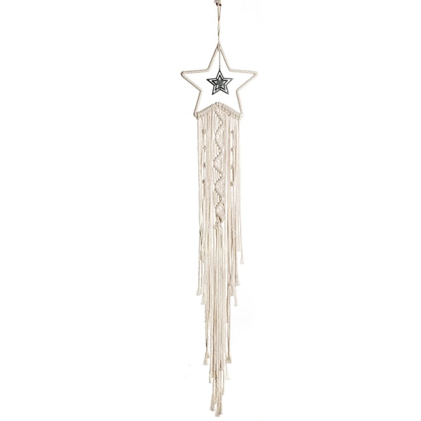 Håndlaget Bohemian Dream Catcher - Dream Catcher Shining Star Pend