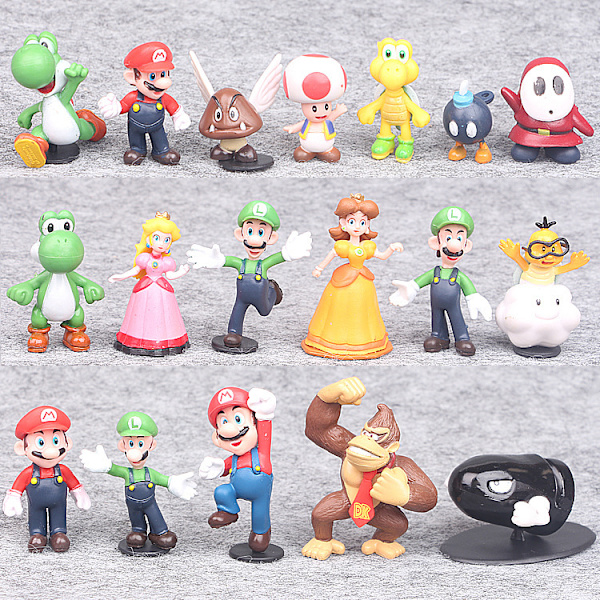 Super Mario 18 hahmon pakkaus