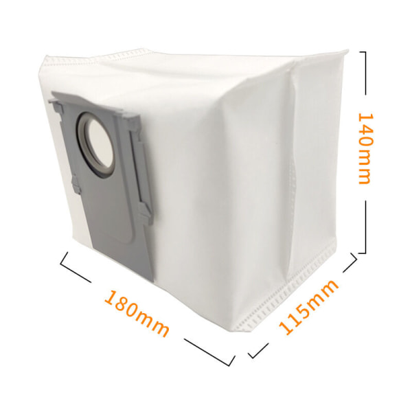 Sopii Roborock T8 Q7 G10S PRO -robotti-imurin lisävarusteisiin pölypussi kangaspussi, 6 kpl, 180*115*140mm
