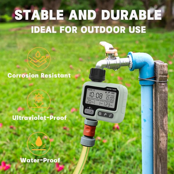 Automatisk vanningsprogrammer vanningstimer manuell sprinkler med stor