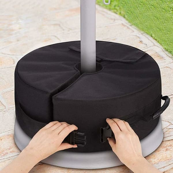 Paraplyfot Vektpose, 18 Avtakbar Rund Hageparaply Base