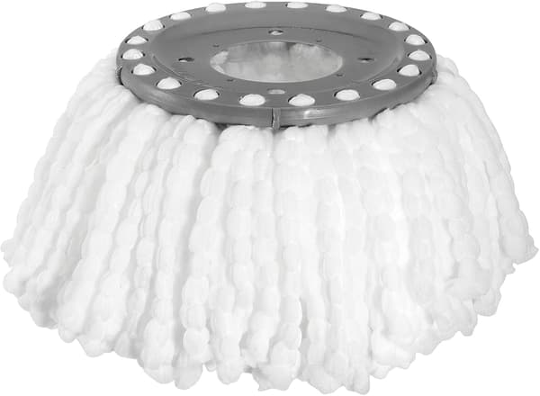Stk Mikrofiber Moppehode, Rundt 360 Roterende Erstatningsmoppehode, Universelle Runde Moppehoder for Standard Roterende Mopp