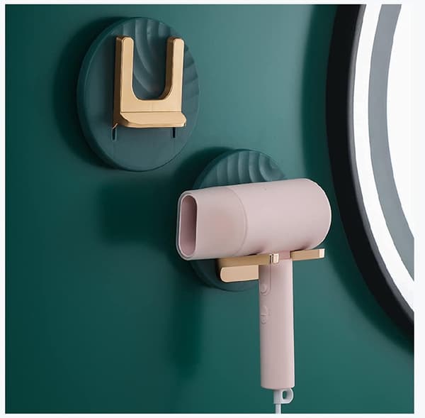 Foldbar hårtørrerholder, organizer til hårstylingværktøj