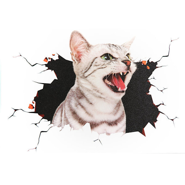 Bilsticker, 3D Bilstickere, Katt Bilstickere, Katt Stickere, Bildekorasjon, Personlige Bilstickere, 18*24cm