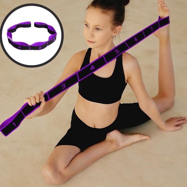 Elastinen Lihasnauha, Elastinen Urheilunauha 8 Vahvuustasoa Elastinen Lihasnauha Kuntosalille, Fitnessille, Pilatesille, Joogalle, Harjoittelulle, Vastusnauha Elastinen Fitn