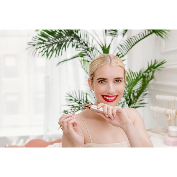 Touch Flawless Smärtfri Epilator för kvinnor, Vit/Roseguld