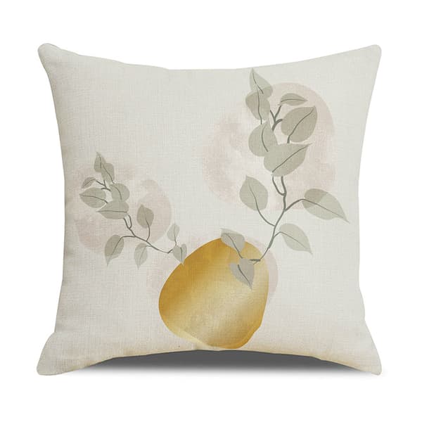 Set om 4 kuddfodral 45x45cm Dekorativt kuddfodral för soffa B