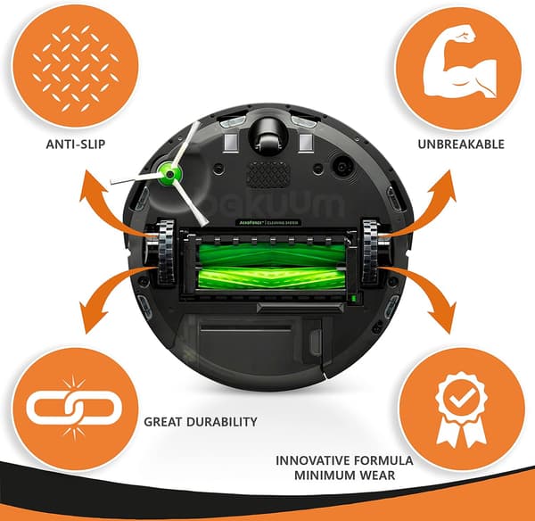 Däck till IROBOT ROOMBA serie 500, 600, 700, 800, 900 e5 e6 i7 w