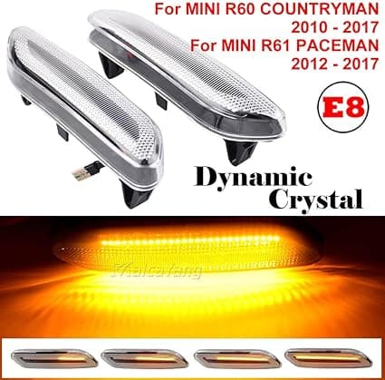 Side Lights Dynamisk Blinklys Blinkende til MINI Countryman R60 Cooper 2010-