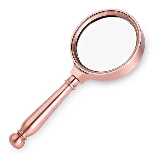 1 st vacker förstoringsglas för läsning, 10X, 7 cm i diameter, 18 cm