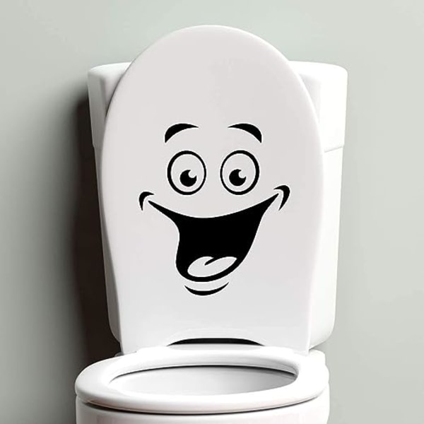 1p Hauska WC-tarra Koti Dekor Keittiö Olohuone Dekor