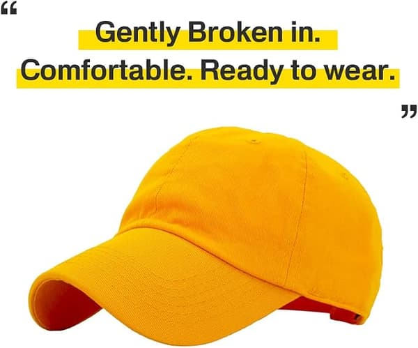 Original Classic Low Profile Bomuldshat Mænd Kvinder Baseball Cap Da