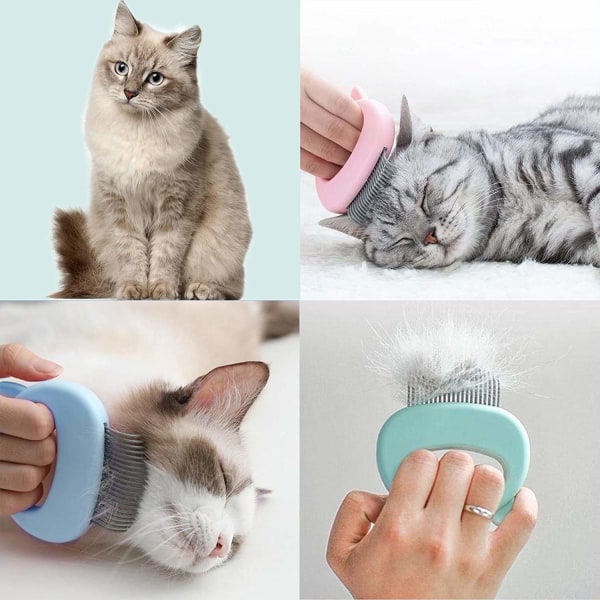 Cat Comb ,Pet Hair Removal Massaging Shell Comb, Grooming Comb fo